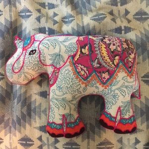 Anthro Elephant Throw Pillow